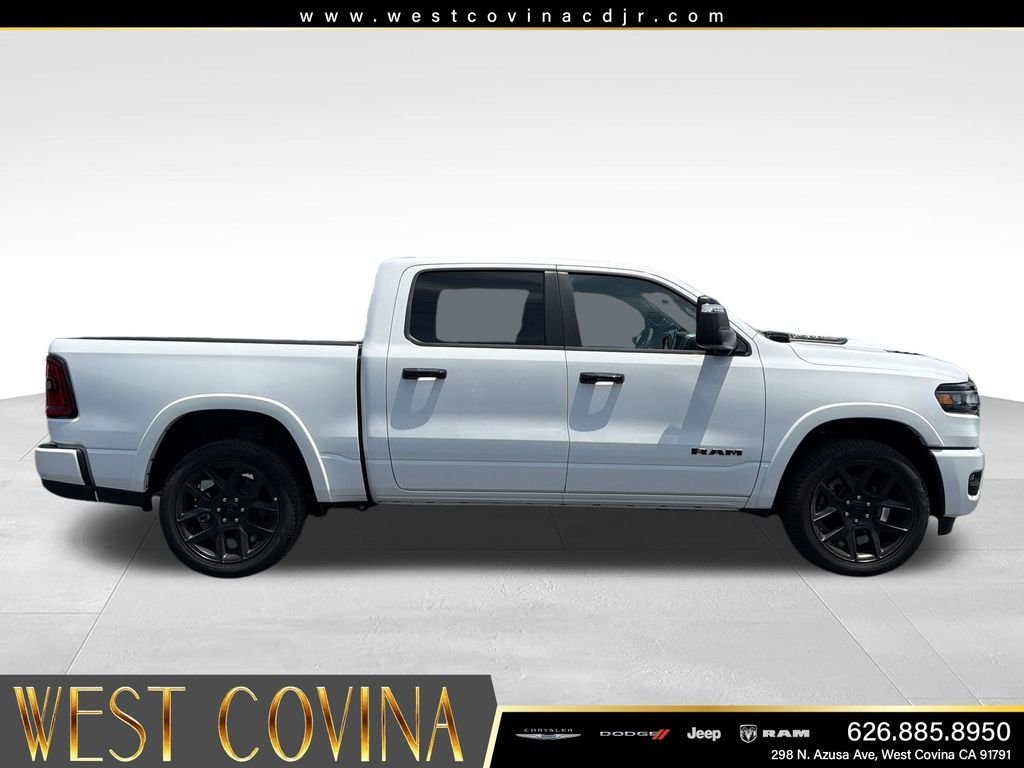 New 2025 Bright White Clear-Coat Exterior Paint RAM Laramie image 6
