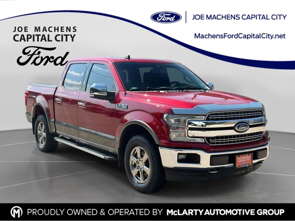 Used 2020 Red Ford Lariat image 1