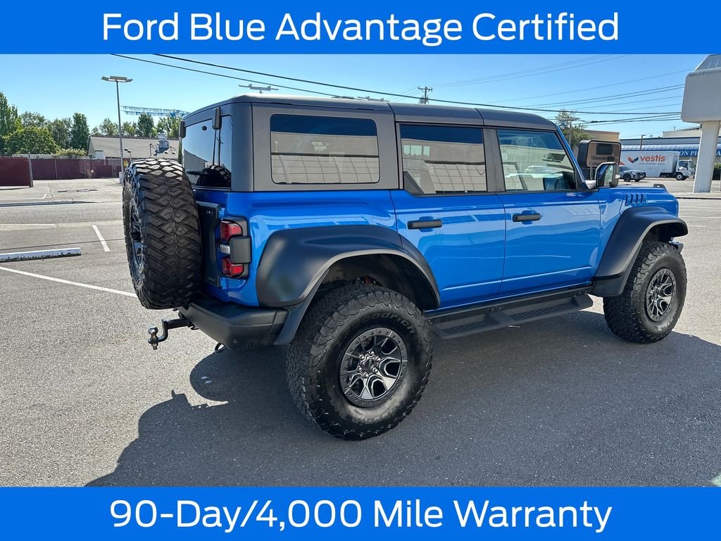 Used 2022 Blue Ford Raptor image 8