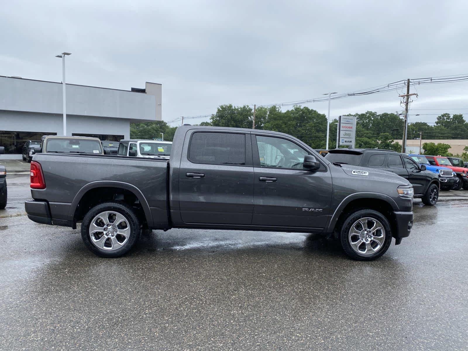 Used 2025 Granite Crystal Metallic Clearcoat Ram Big Horn image 2