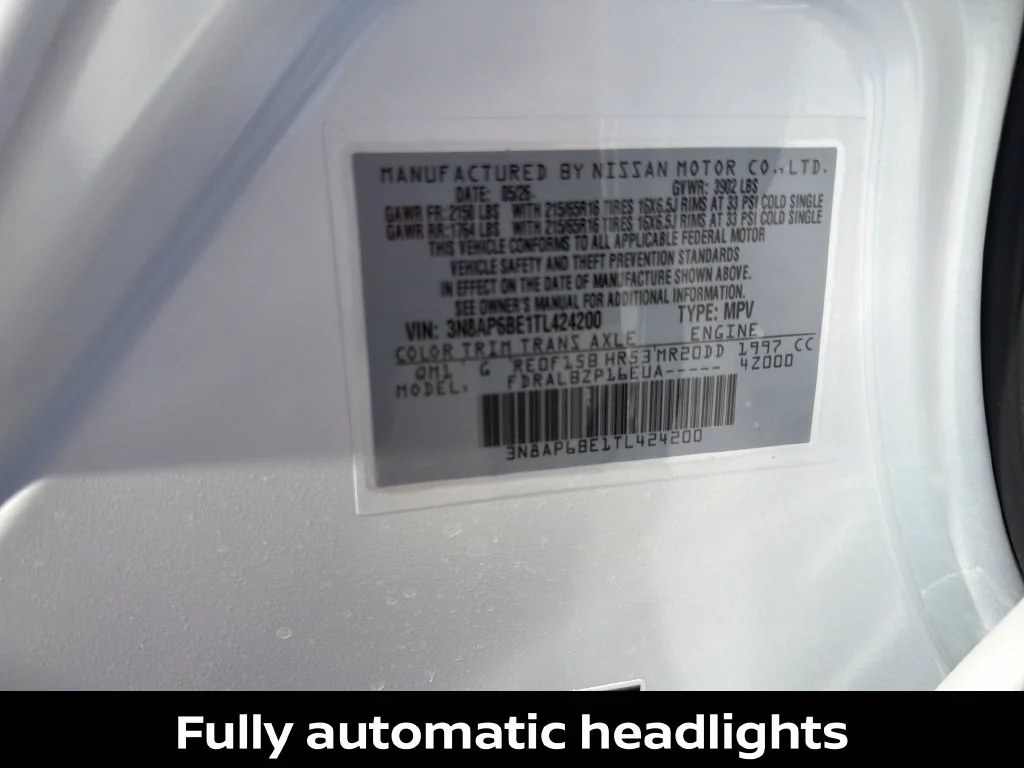 Certified Used 2026 White Nissan S image 34