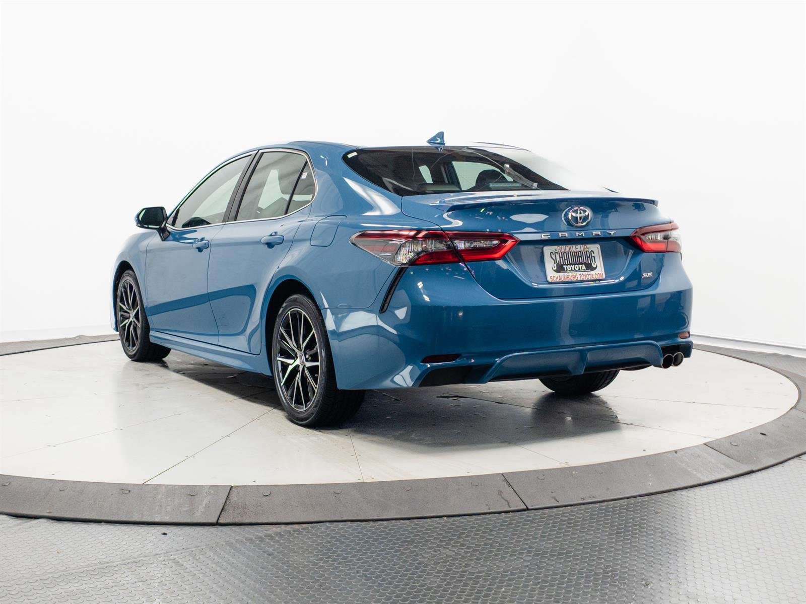 Certified Used 2024 Blue Toyota SE image 8