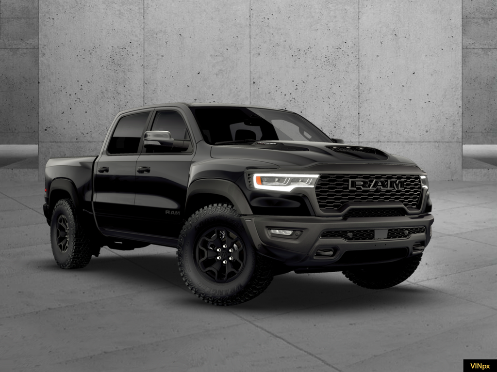 New 2026 Diamond Black Crystal Pearl-Coat Exterior Paint RAM RHO image 10