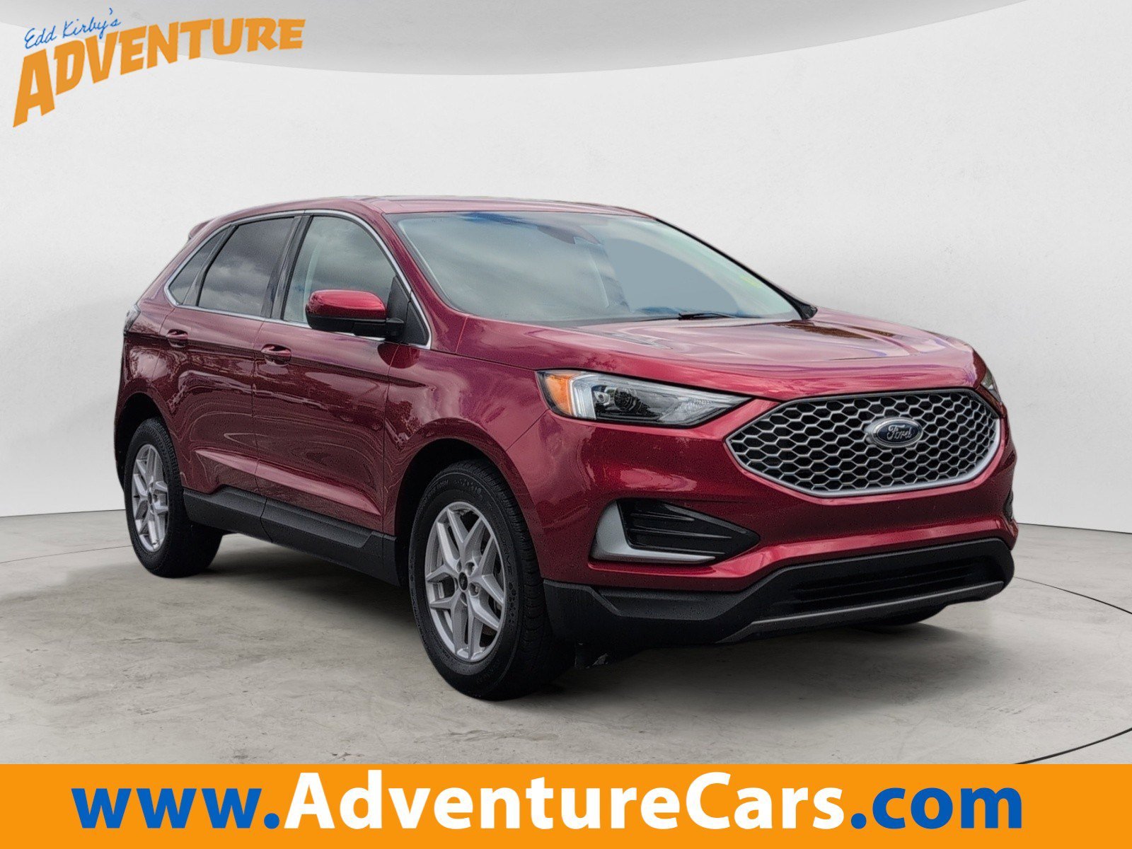 Used 2024 Red Metallic Ford SEL image 1