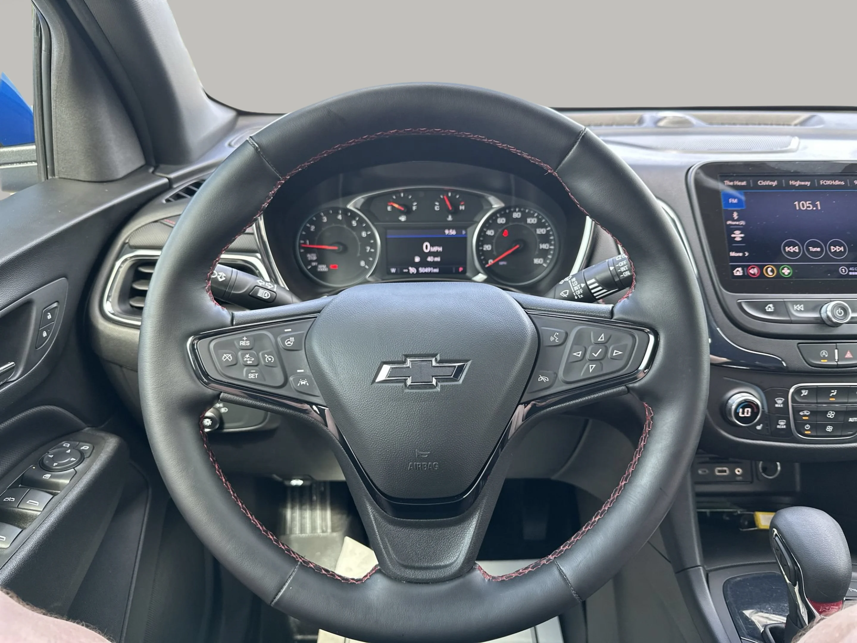 Used 2024 Riptide Blue Metallic Chevrolet RS image 11