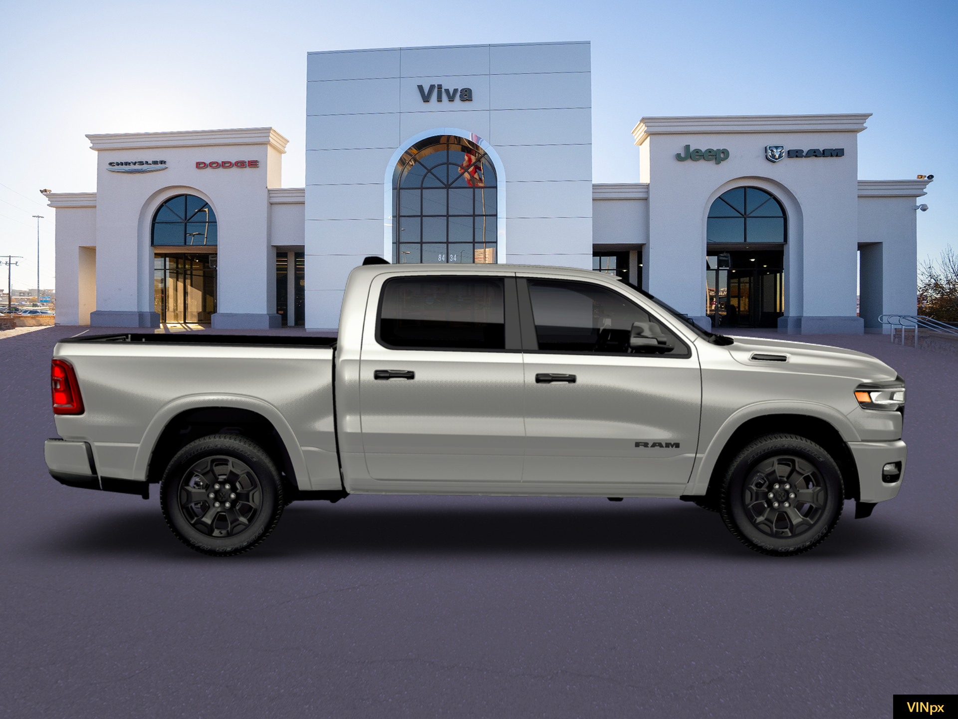 New 2026 Silver Zynith Exterior Paint RAM LONE STAR image 21