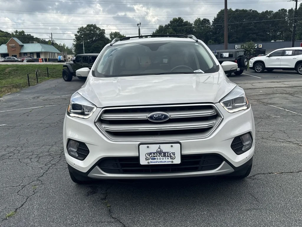 Used 2018 White Ford Titanium image 2