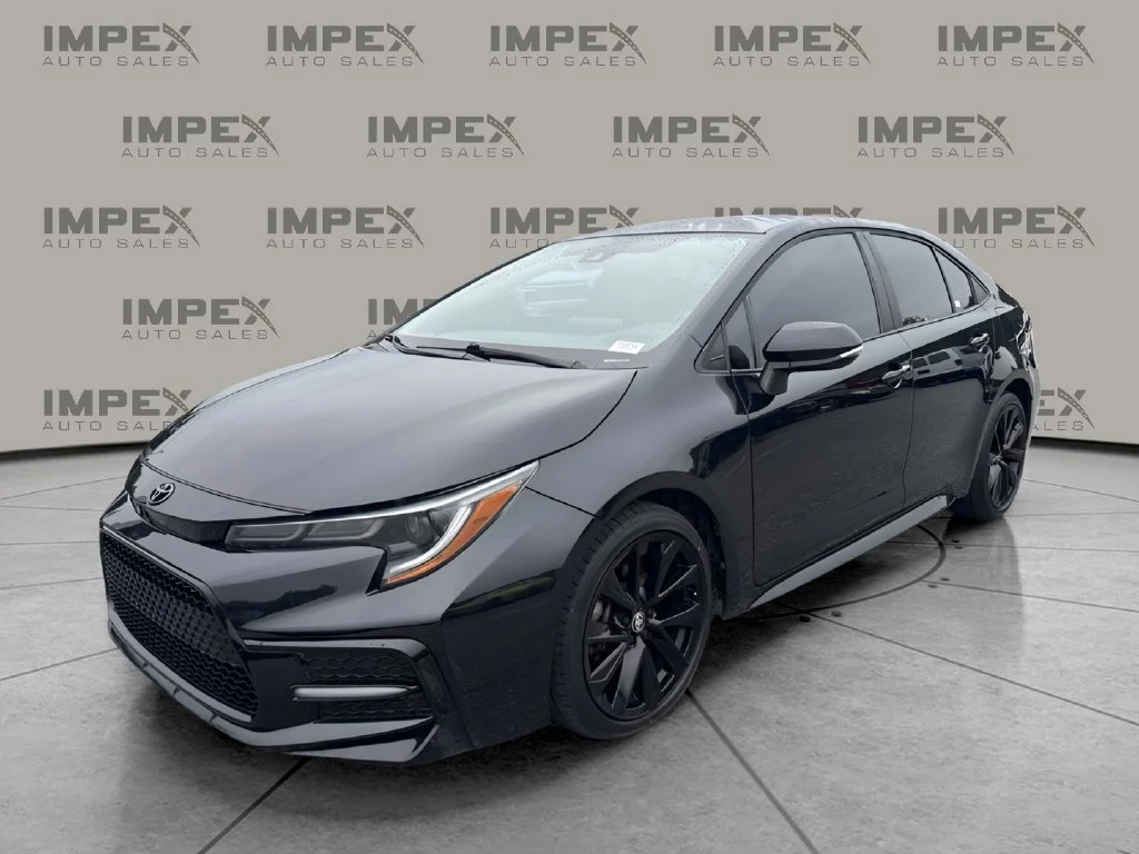 Used 2020 Black Toyota SE Nightshade image 1