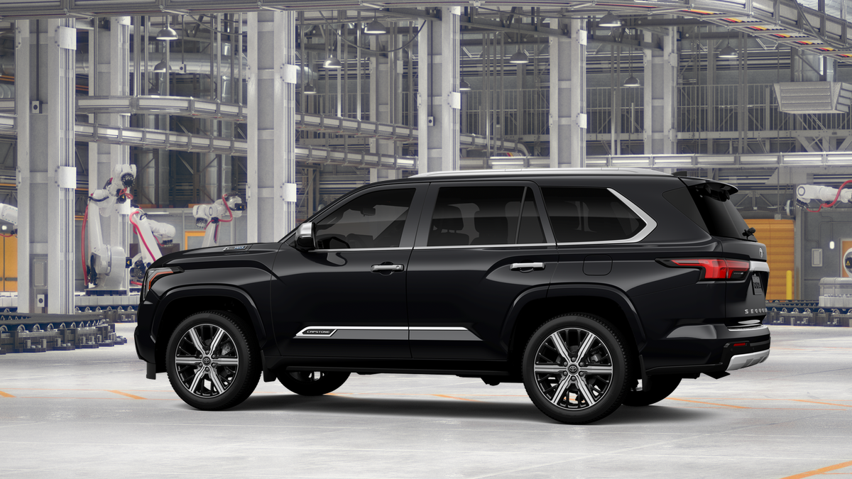 New 2026 Midnight Black Metallic Toyota Capstone image 5