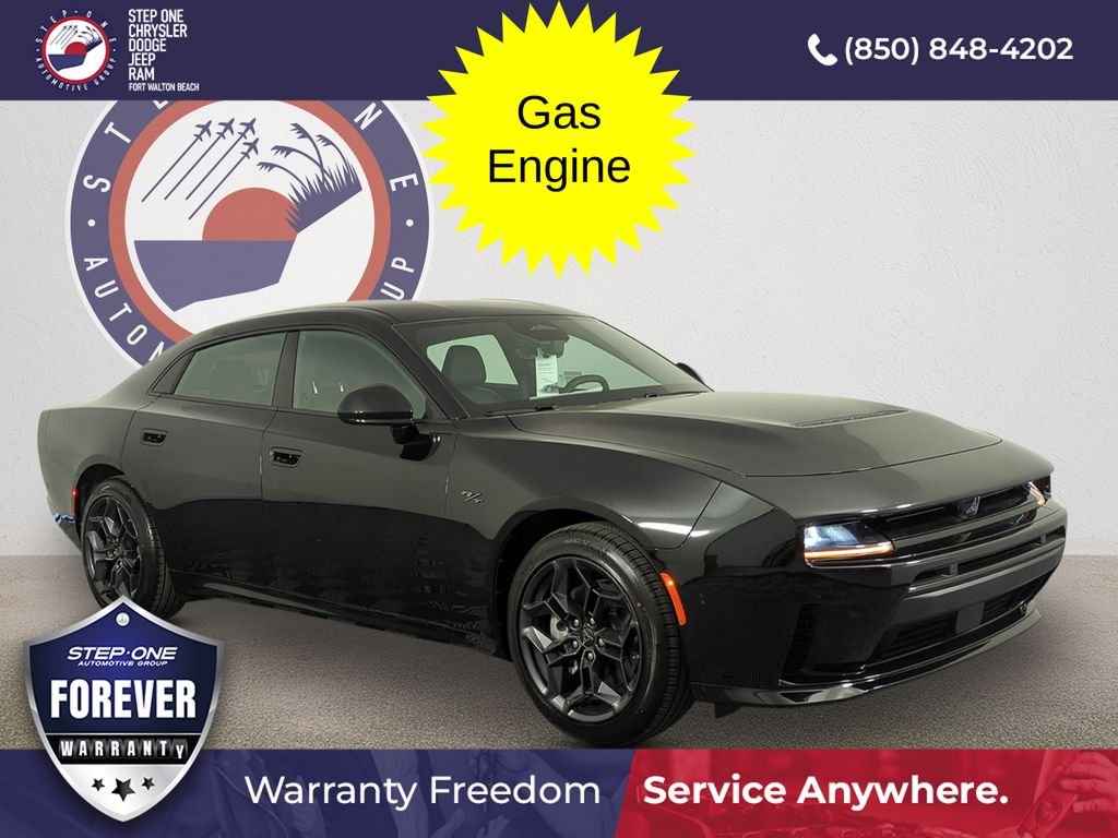 New 2026 Diamond Black Crystal Pearlcoat Dodge R/T image 1