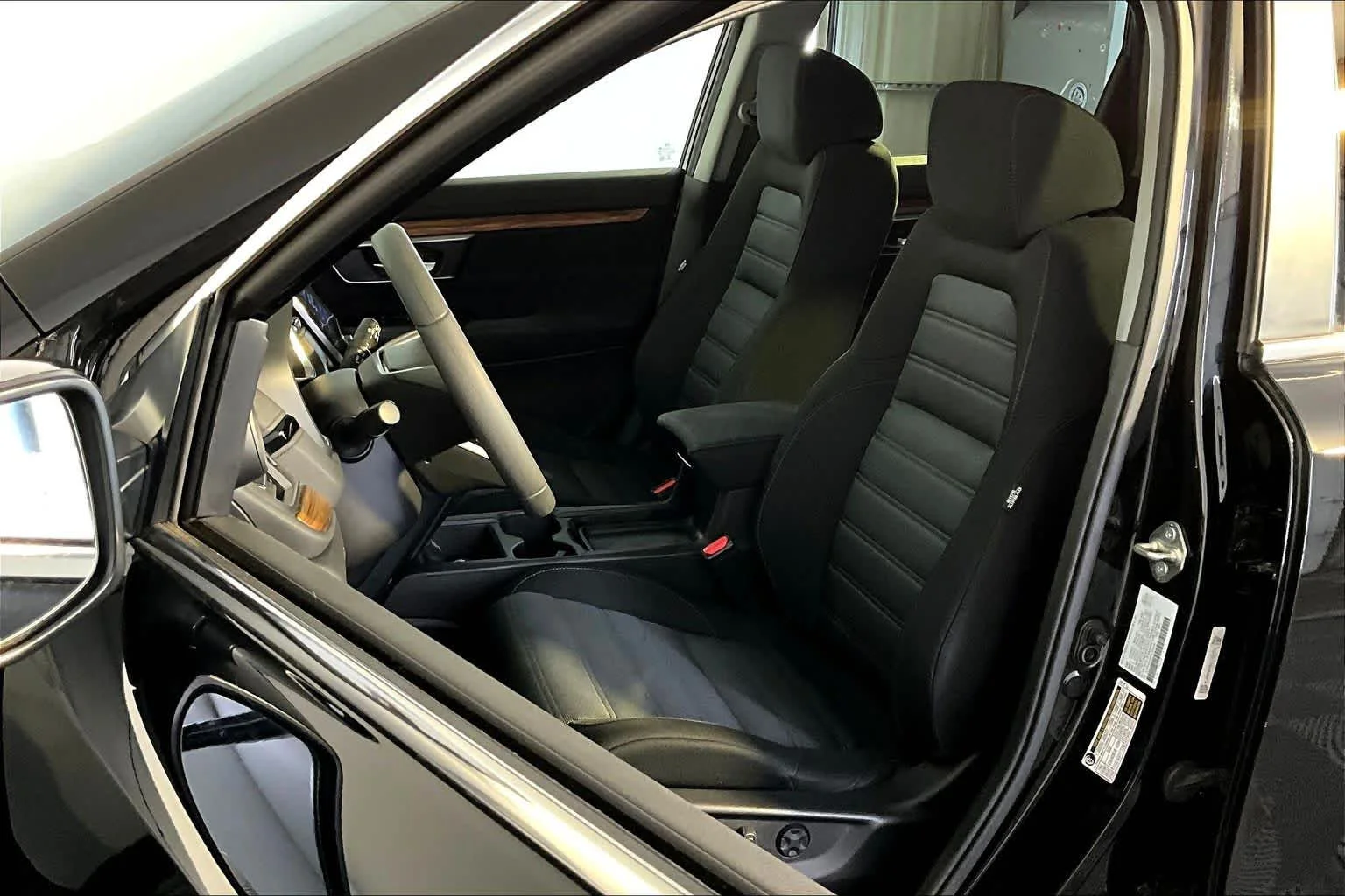 Used 2017 Crystal Black Pearl Honda EX image 9