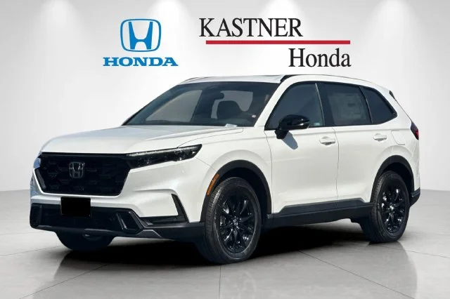 New 2027 Platinum White Pearl Honda Sport-L Hybrid AWD image 8