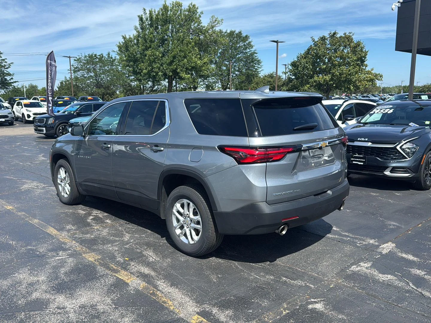 Used 2023 Sterling Gray Metallic Chevrolet LS image 7
