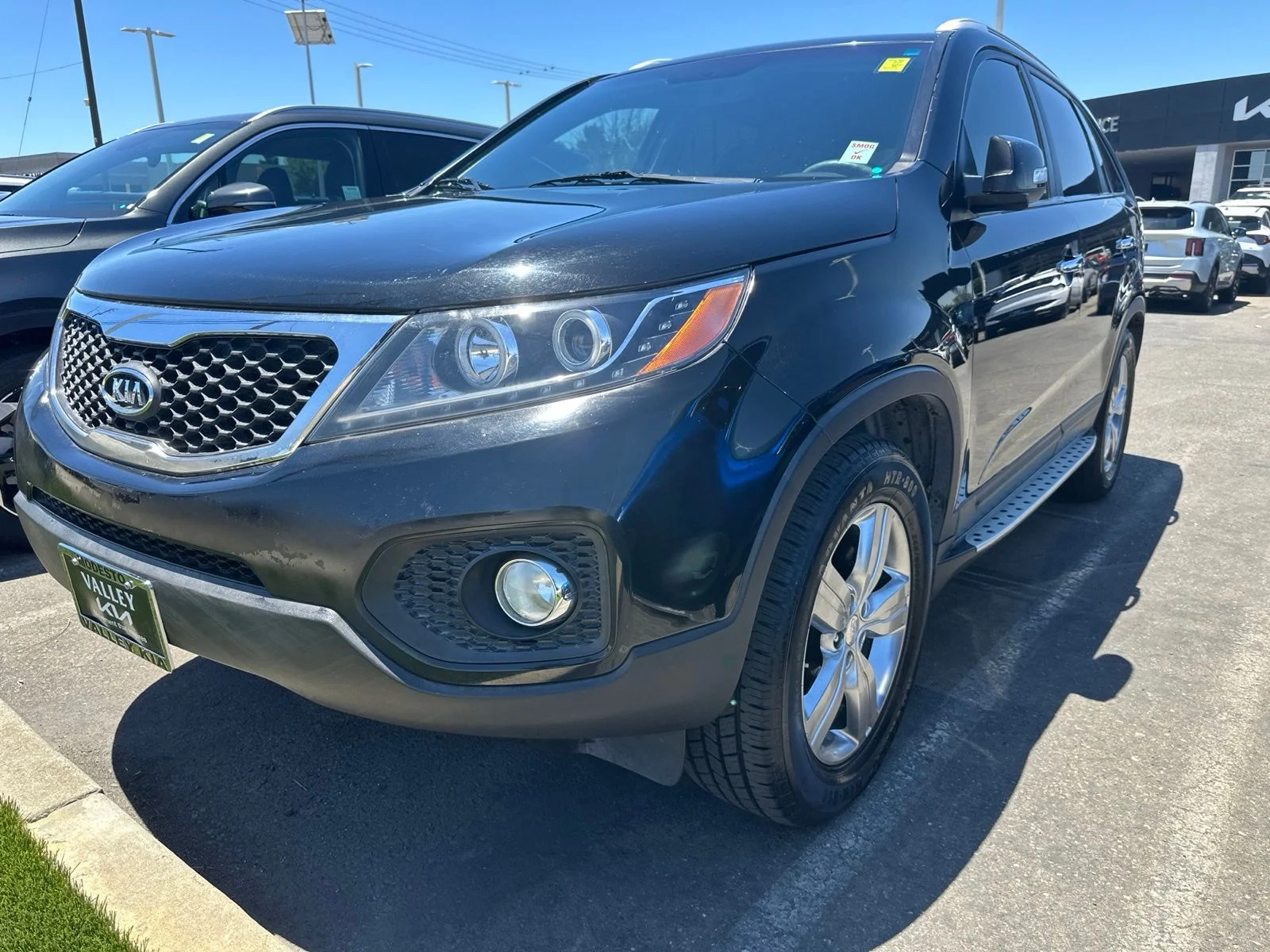 Used 2013 Kia Sorento EX with VIN 5XYKU4A60DG344242 for sale in Modesto, CA