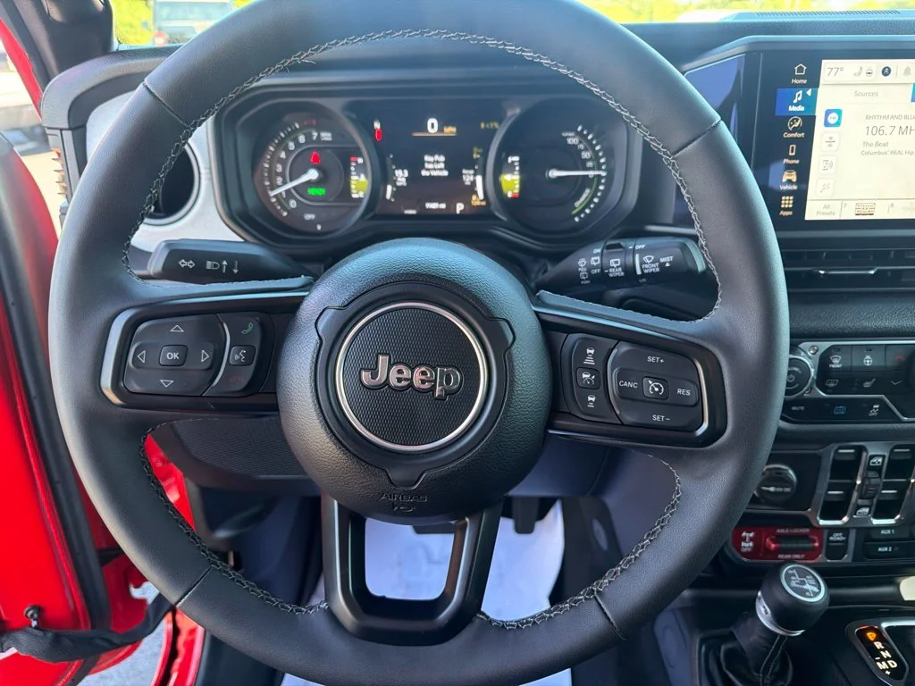 Certified Used 2025 Red Jeep Willys 4xe image 19