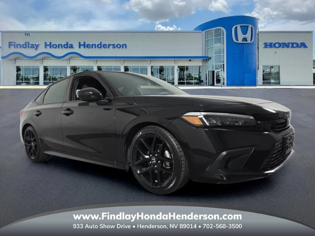 Certified Used 2023 Crystal Black Pearl Honda Sport image 1