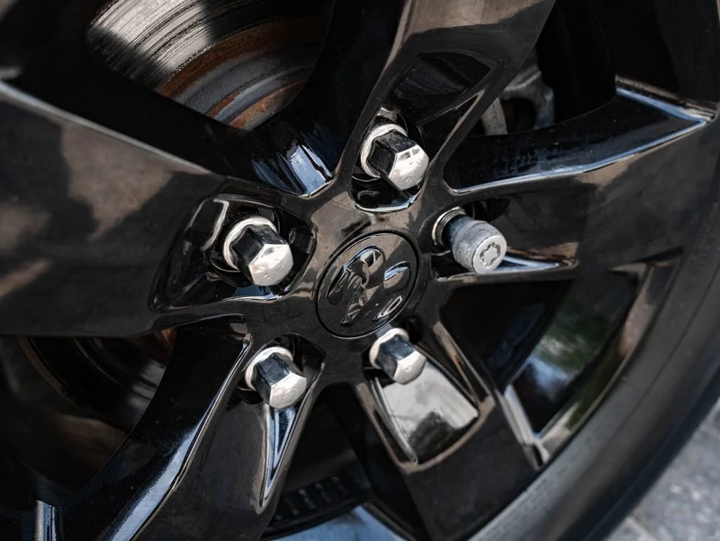 Used 2023 Diamond Black Crystal Pearlcoat Ram Tradesman image 8