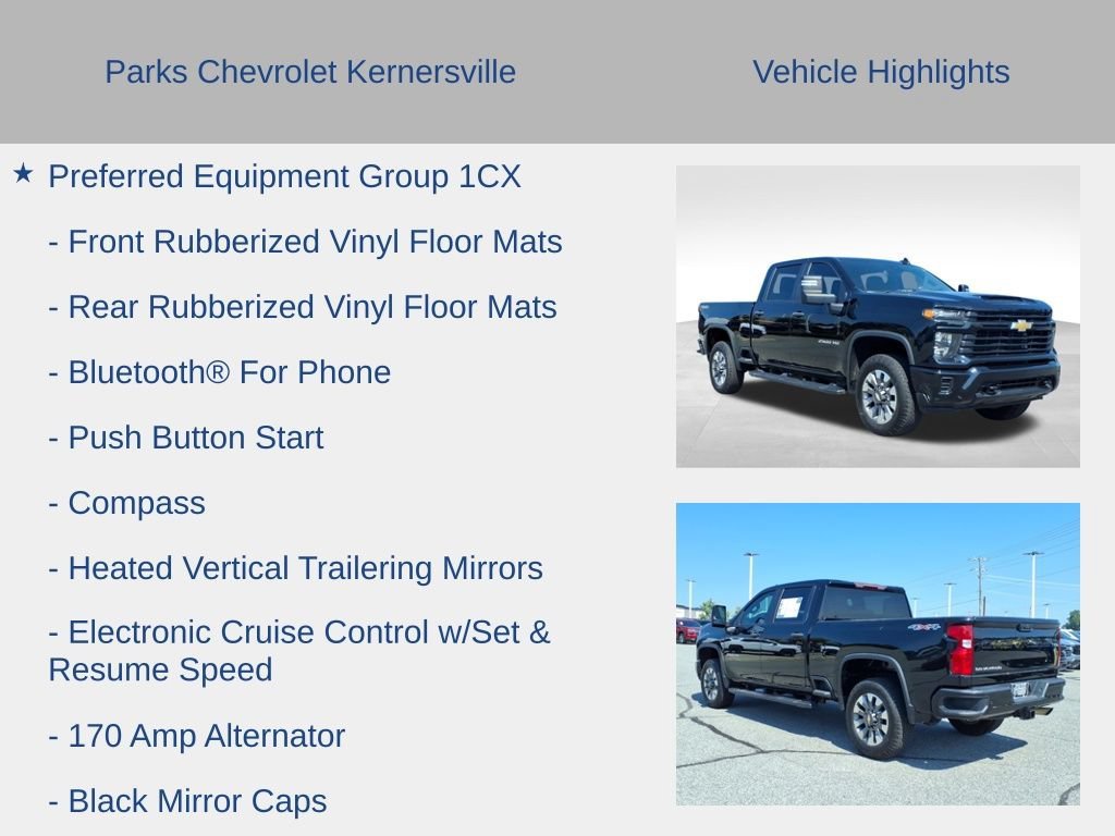 Used 2024 Black Chevrolet Custom image 16