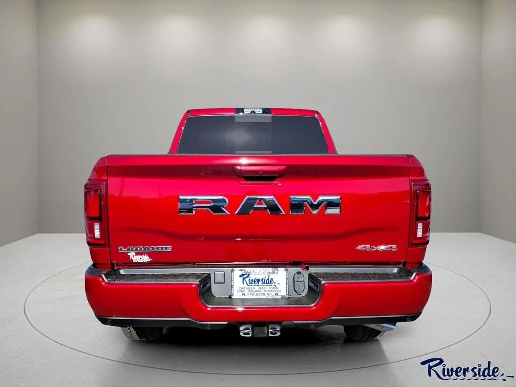 New 2026 Molten Red Pearl-Coat Exterior Paint RAM Laramie image 2