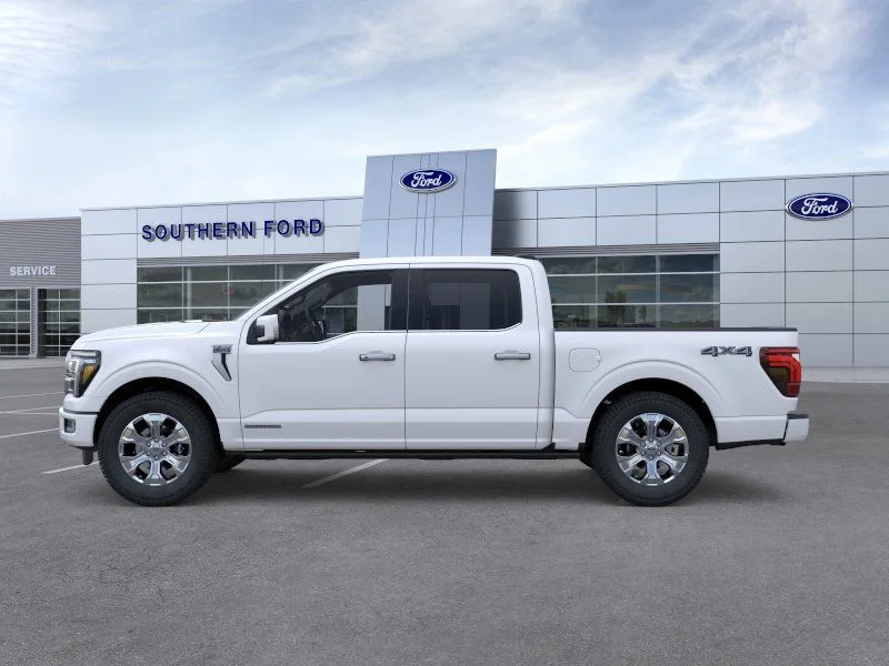 New 2026 Star White Metallic Tri-Coat Ford Platinum image 3