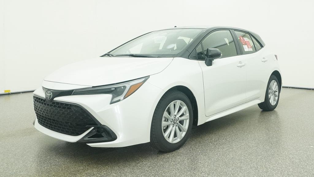New 2027 Wind Chill Pearl with Black roof Toyota SE image 6