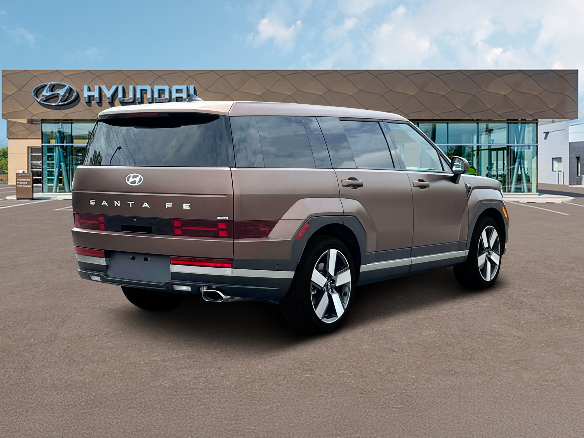 New 2024 Brown Hyundai Limited AWD image 7