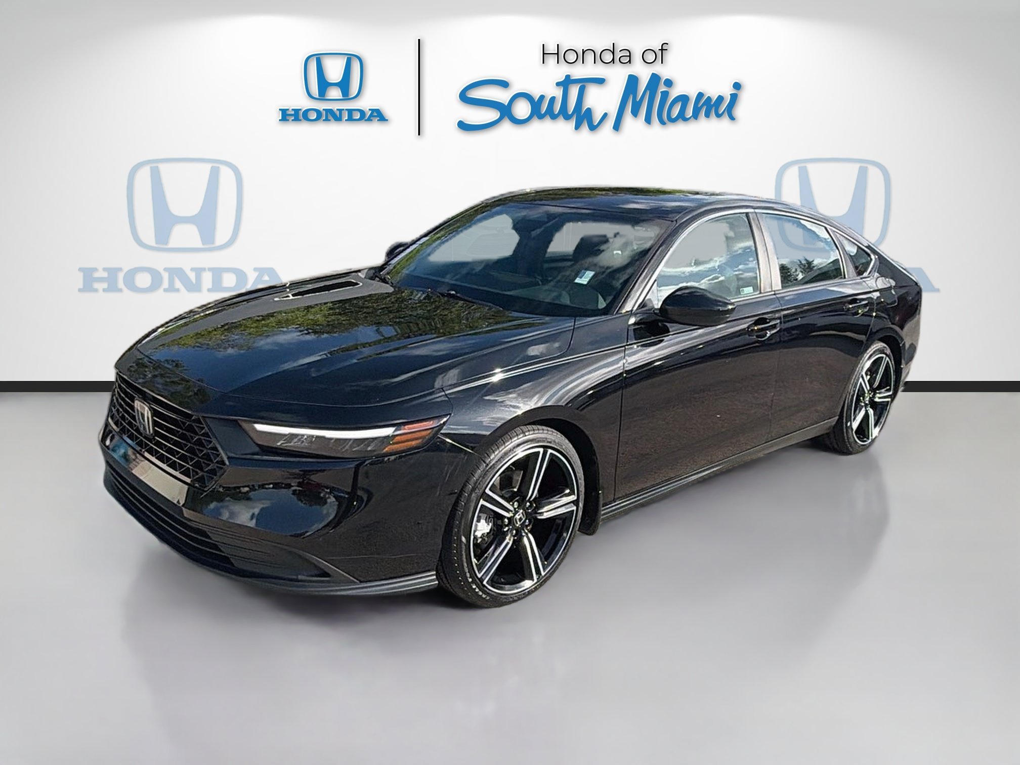 Certified Used 2024 Crystal Black Pearl Honda HYBRID SPORT image 3