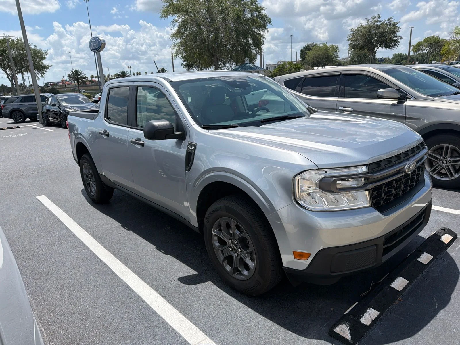 Certified Used 2023 Silver Ford XLT image 2