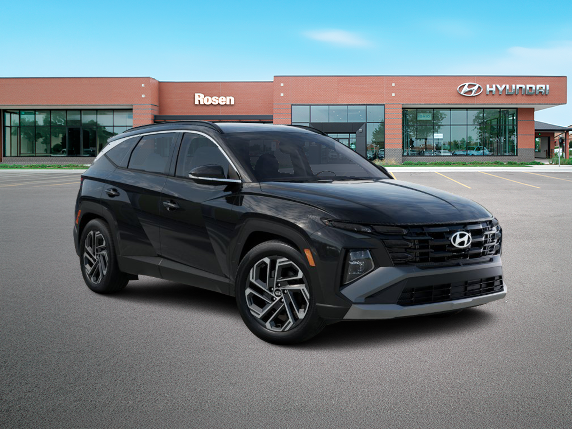 New 2026 Black Hyundai SEL Plus AWD image 7