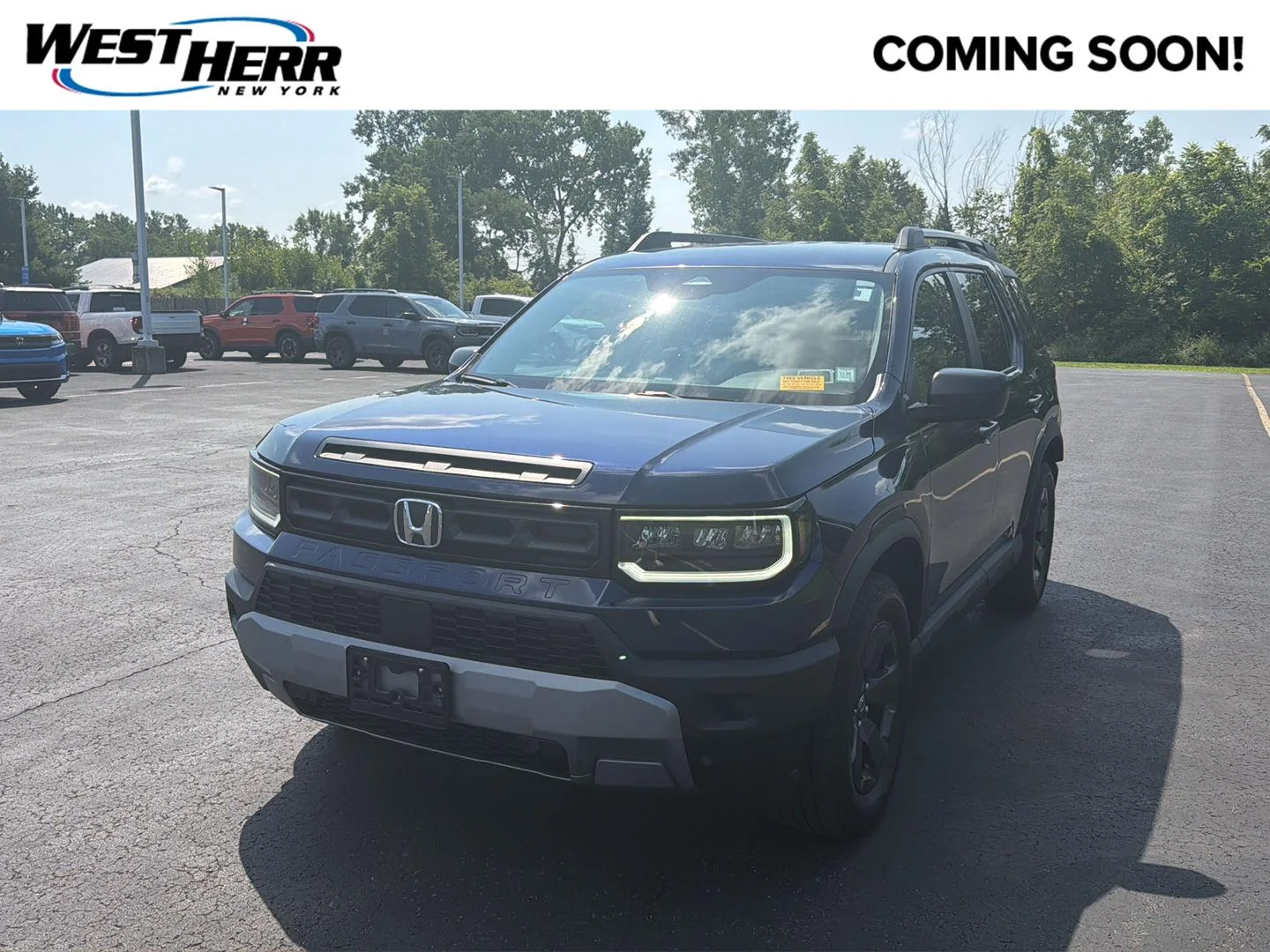 Used 2026 Obsidian Blue Pearl Honda RTL image 1