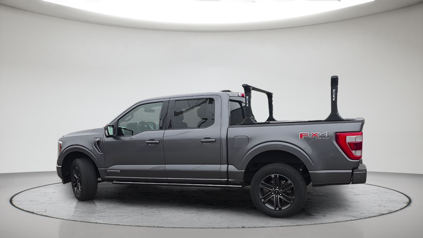 Used 2021 Carbonized Gray Metallic Ford Lariat image 10