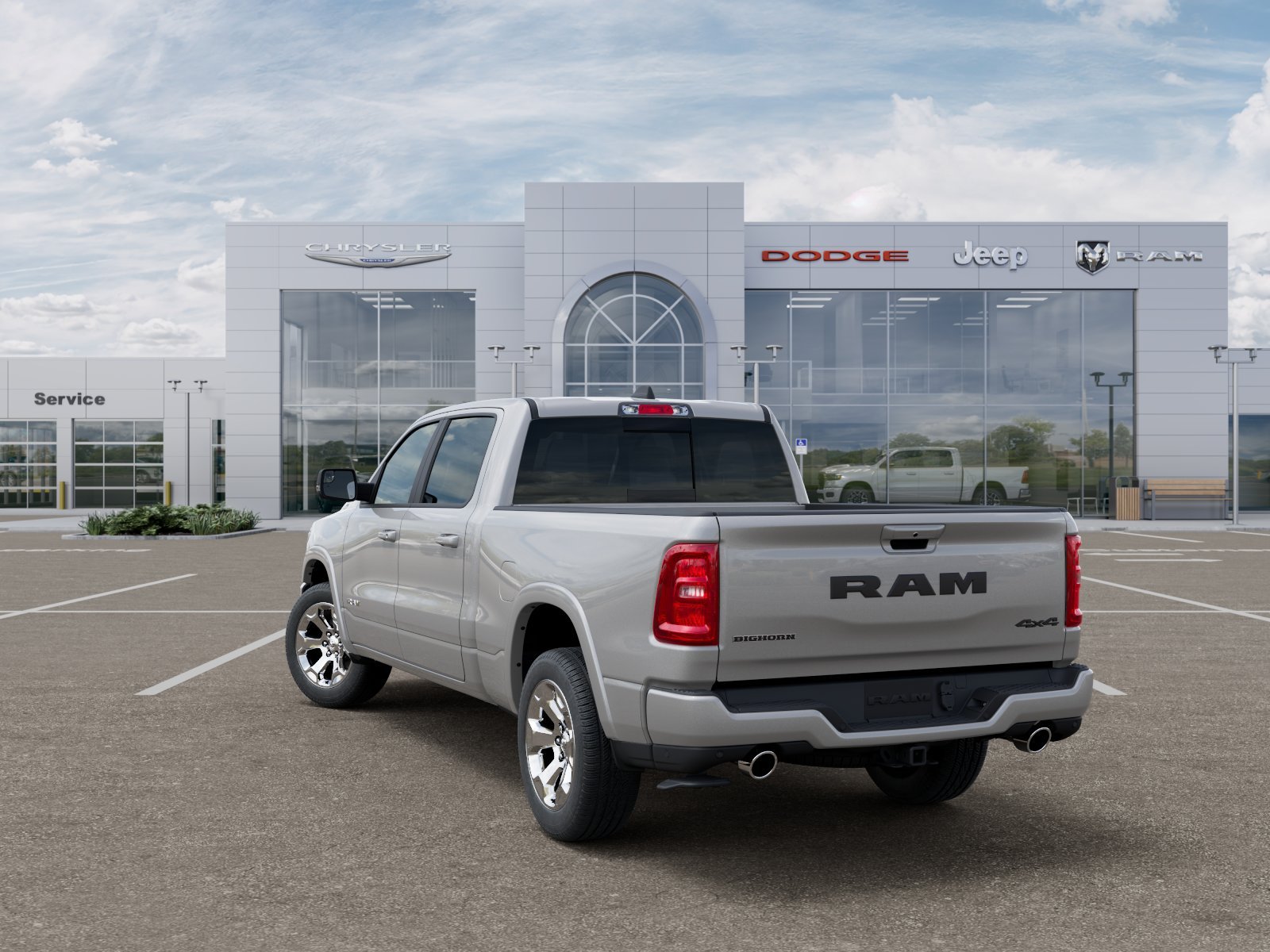 New 2026 Silver Zynith Exterior Paint RAM Big Horn/Lone Star image 29