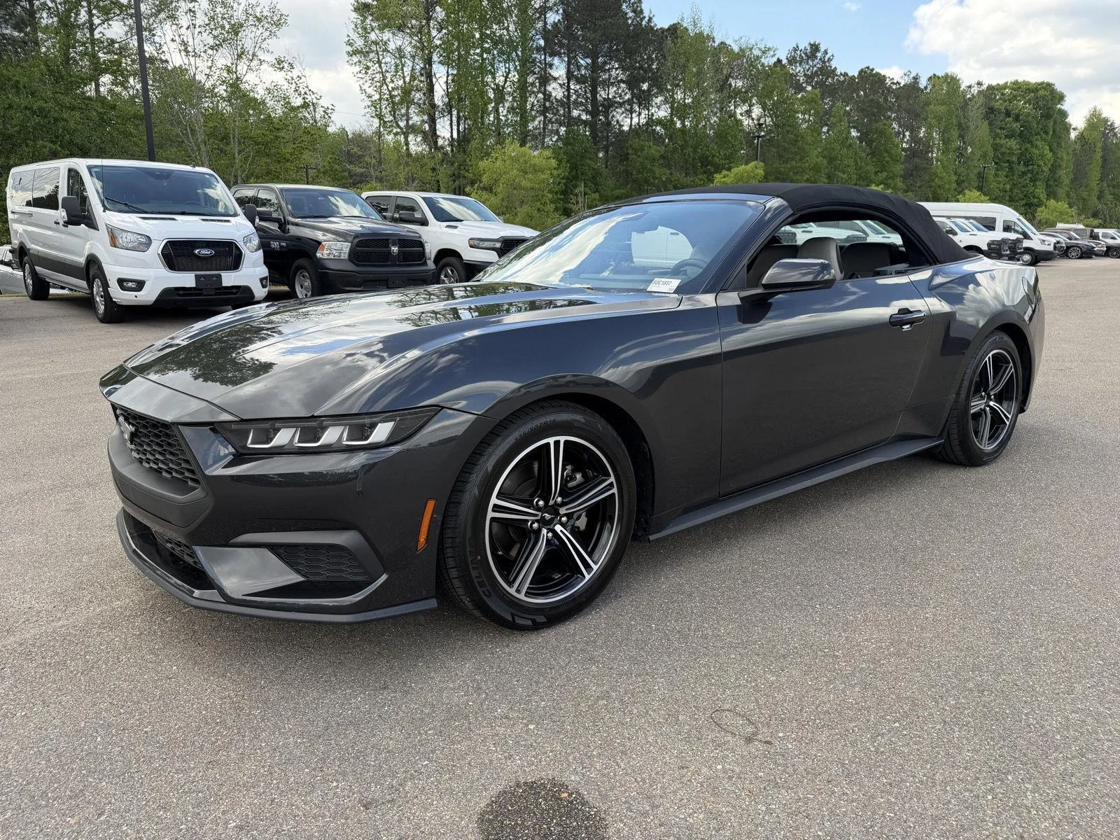 Used 2024 Dark Matter Gray Ford EcoBoost Premium image 5