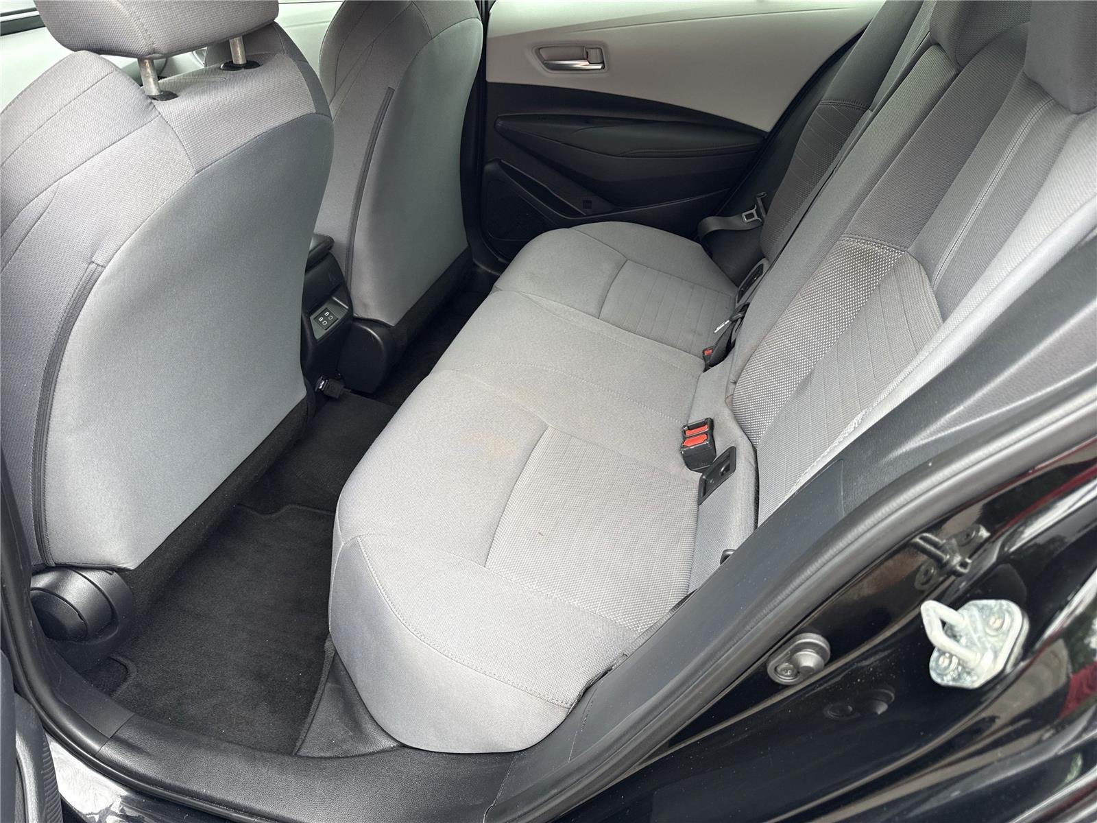 Used 2023 Midnight Black Metallic Toyota SE image 17