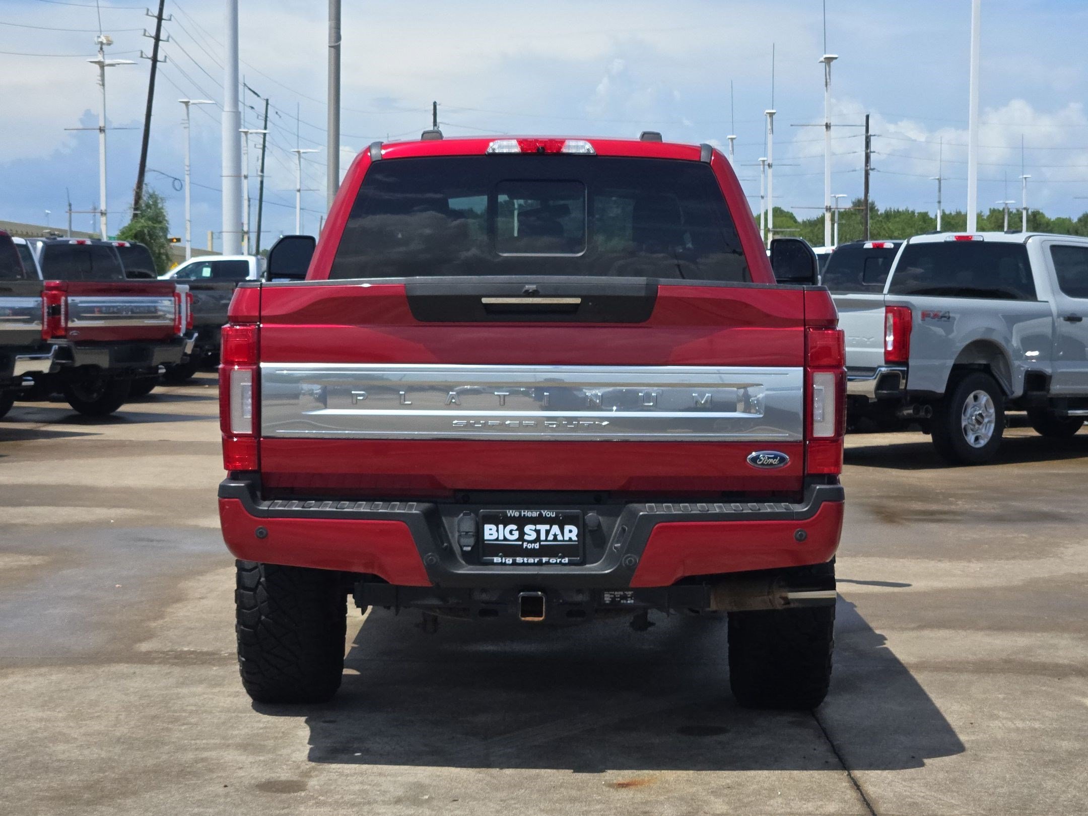 Used 2022 Blue Ford Platinum image 4