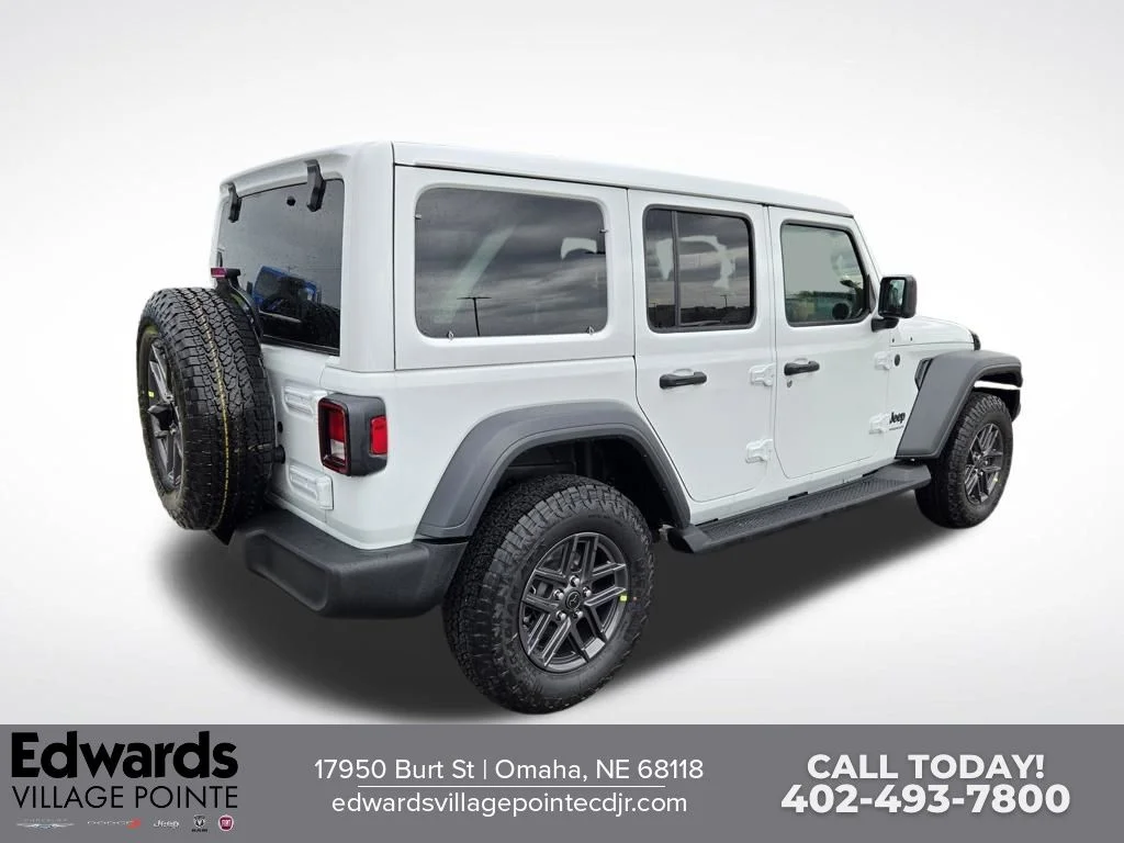 New 2026 Bright White Clearcoat Jeep Sport S image 3