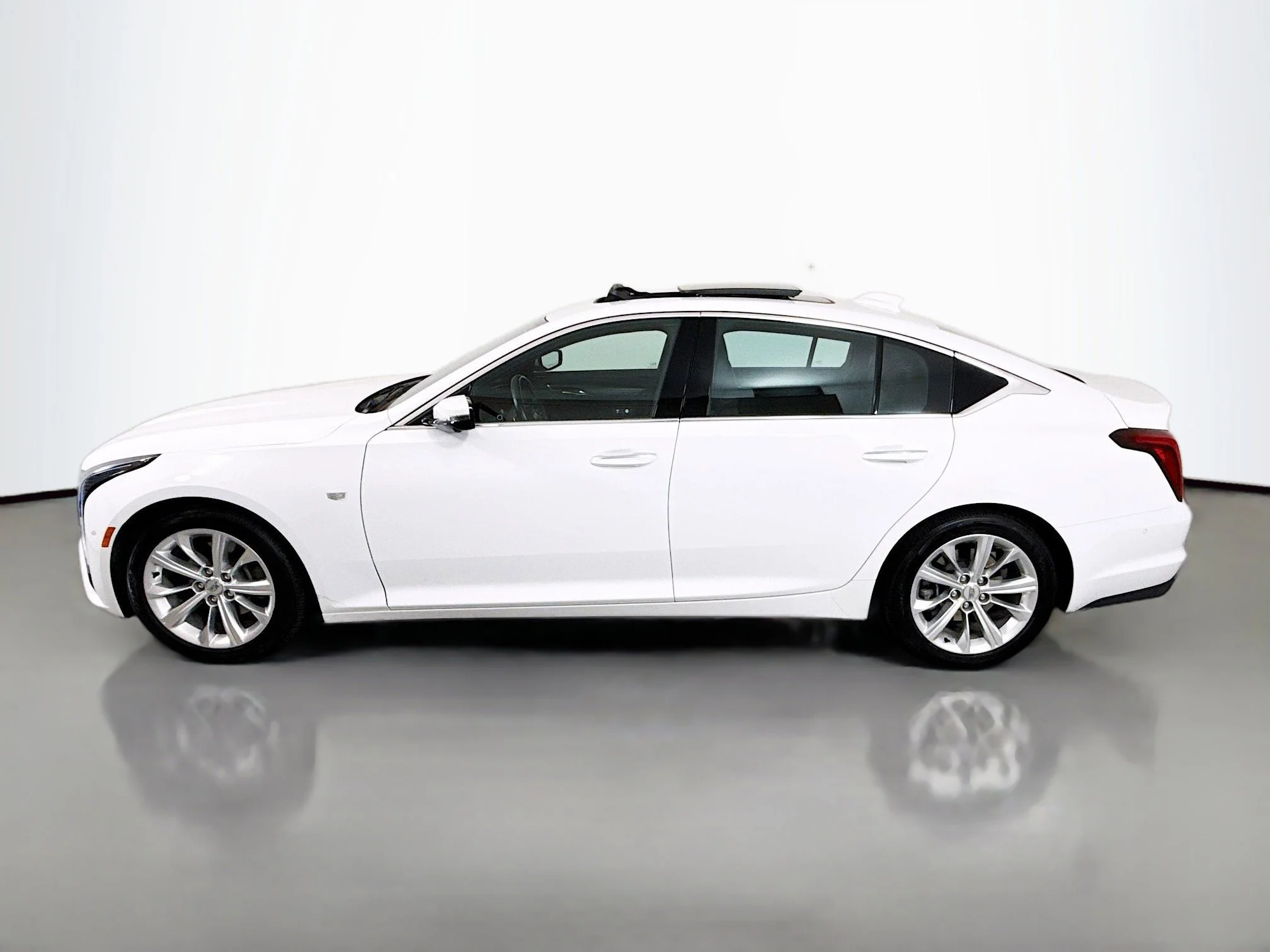 Used 2025 Summit White Cadillac Premium Luxury image 4