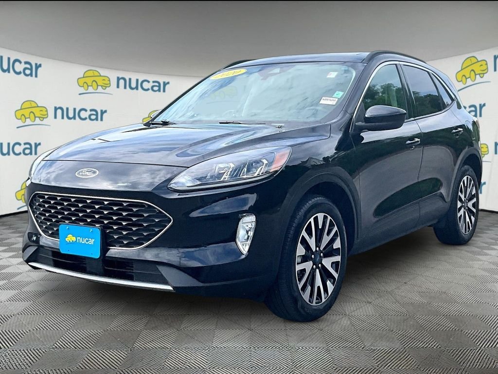 Used 2020 Black Ford SEL image 3
