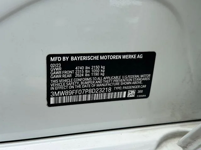 Certified Used 2023 Alpine White BMW 330i xDrive image 30
