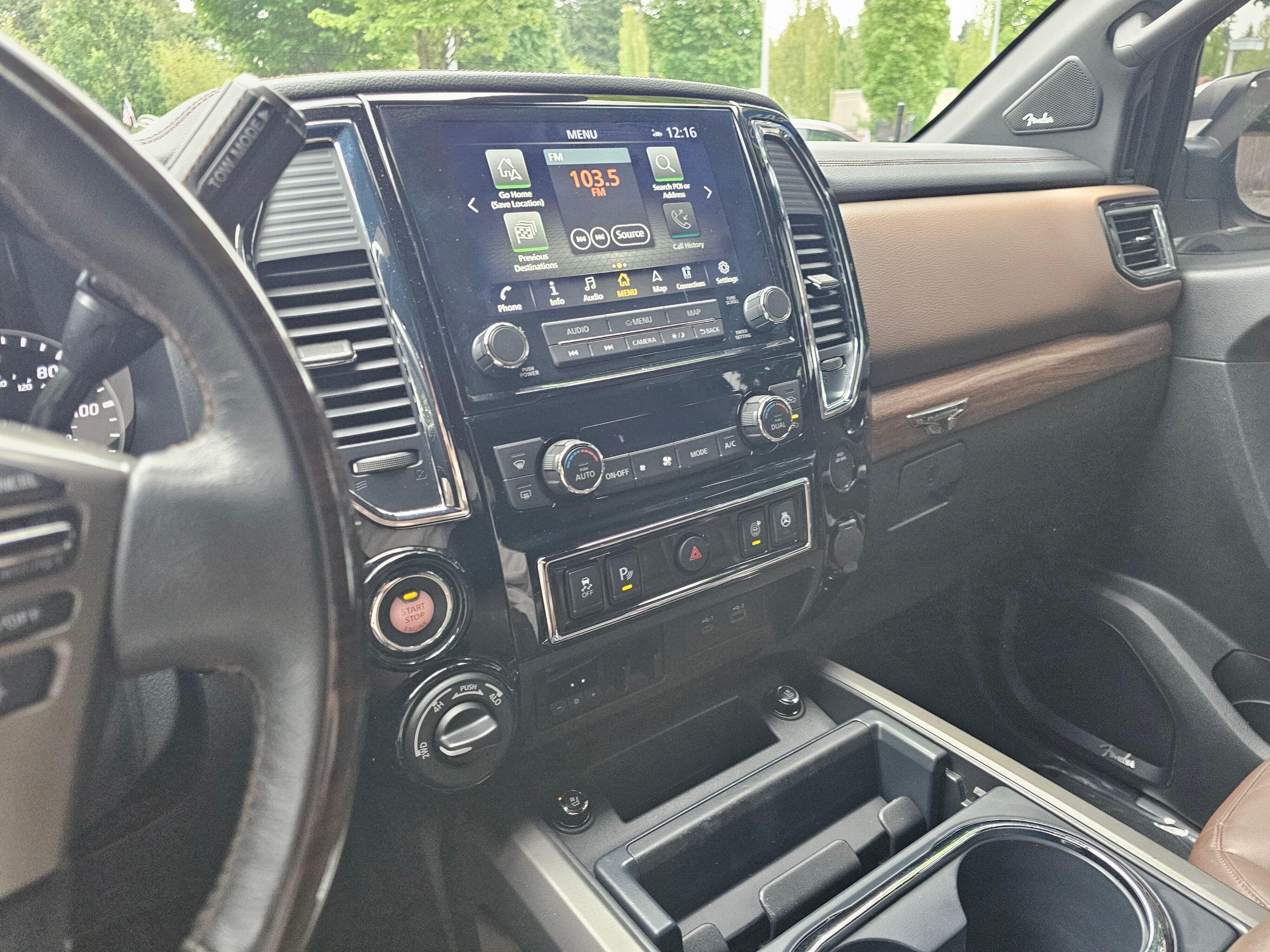 Used 2021 Super Black Nissan Platinum Reserve image 28