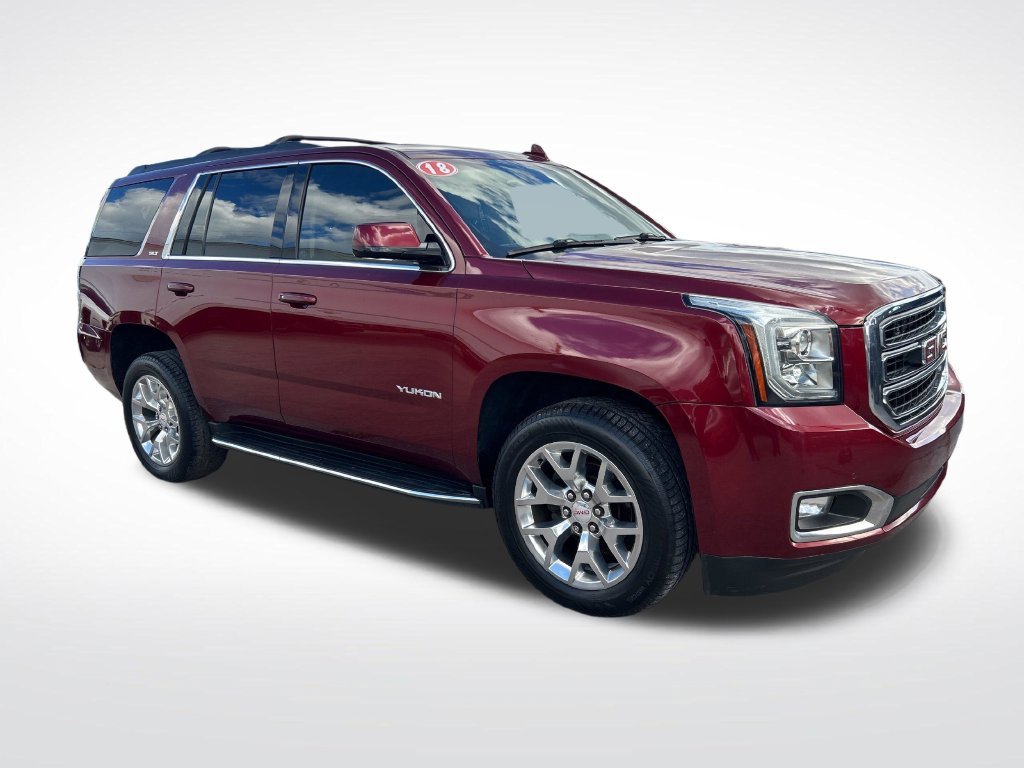 Used 2018 Red GMC SLT image 8