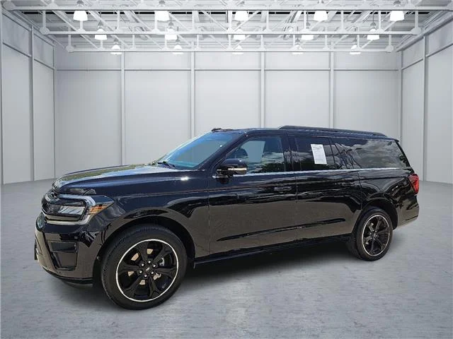Used 2024 Agate Black Metallic Ford Limited 4x4 image 1