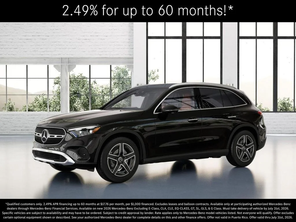 New 2026 Obsidian Black Metallic Mercedes-Benz GLC 300 image 38