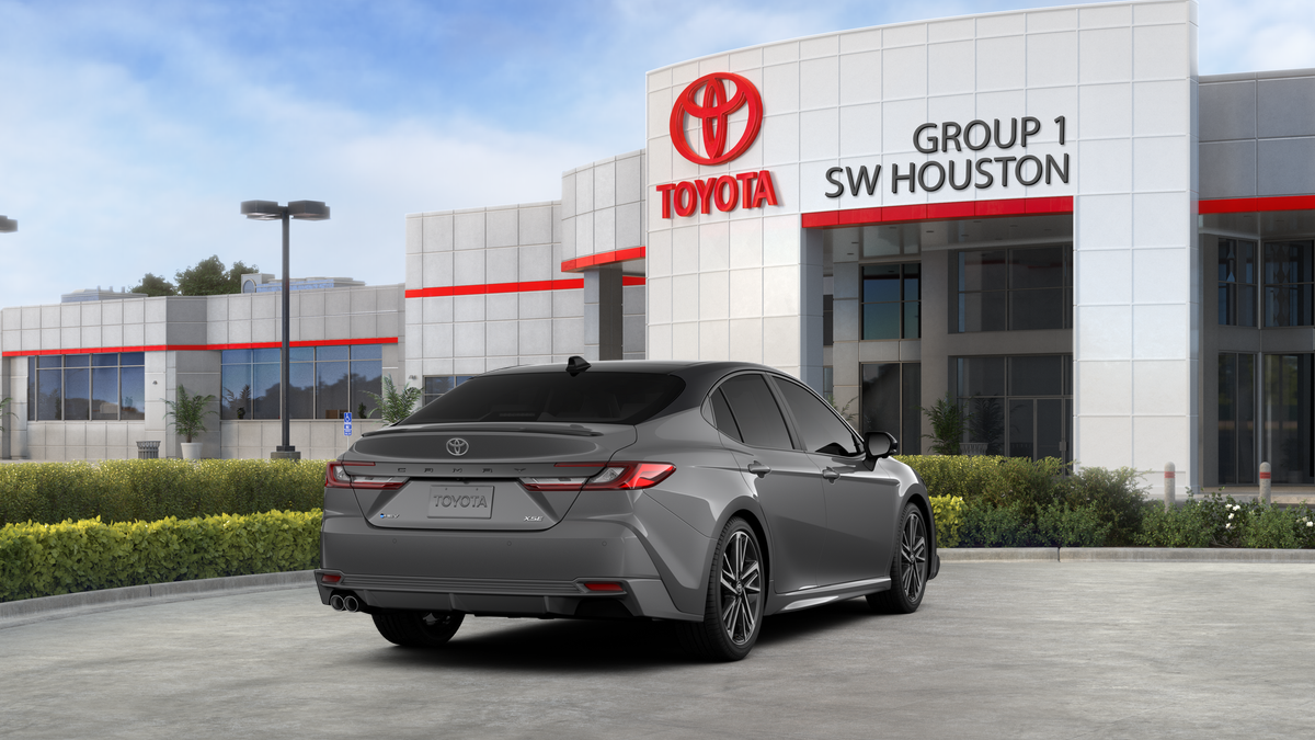 New 2026 Heavy Metal with Midnight Black Metallic roof Toyota XSE image 9