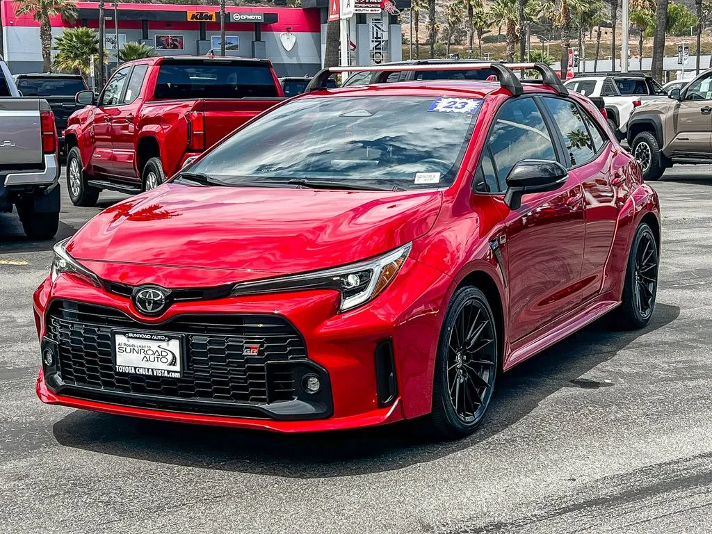 Certified Used 2023 Red Toyota Core image 3