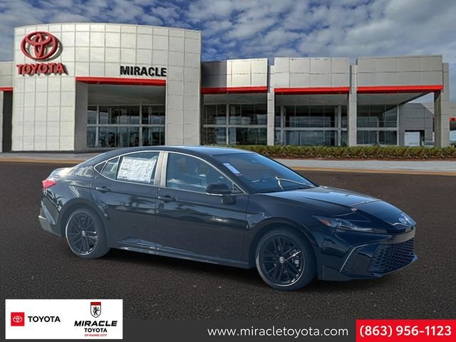 New 2026 Black Toyota SE image 1