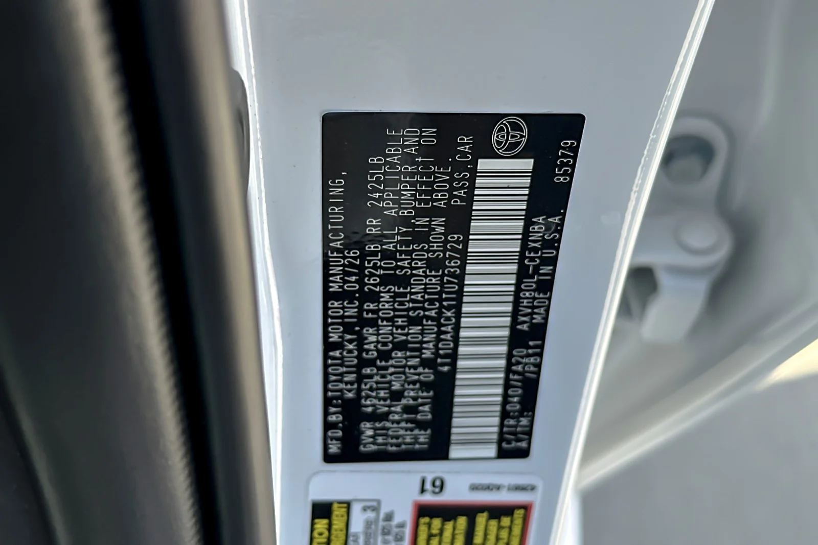 Used 2026 Ice Cap Toyota LE image 26