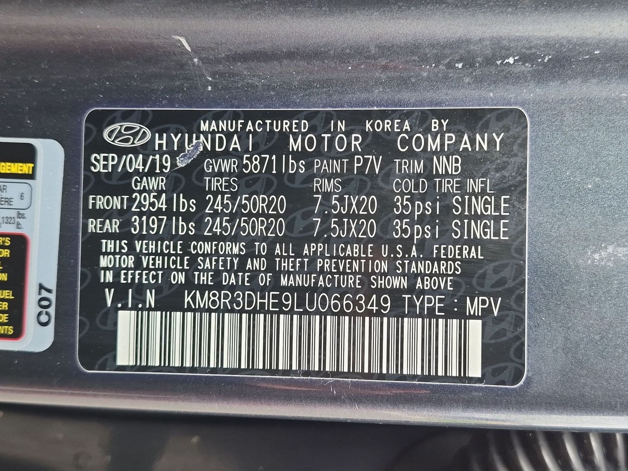 Used 2020 Steel Graphite Hyundai SEL image 27