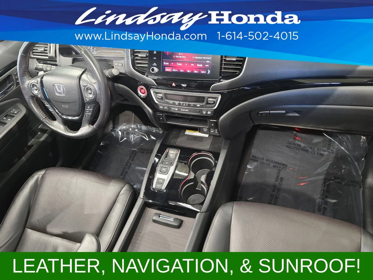 Used 2023 Crystal Black Pearl Honda Black Edition image 13