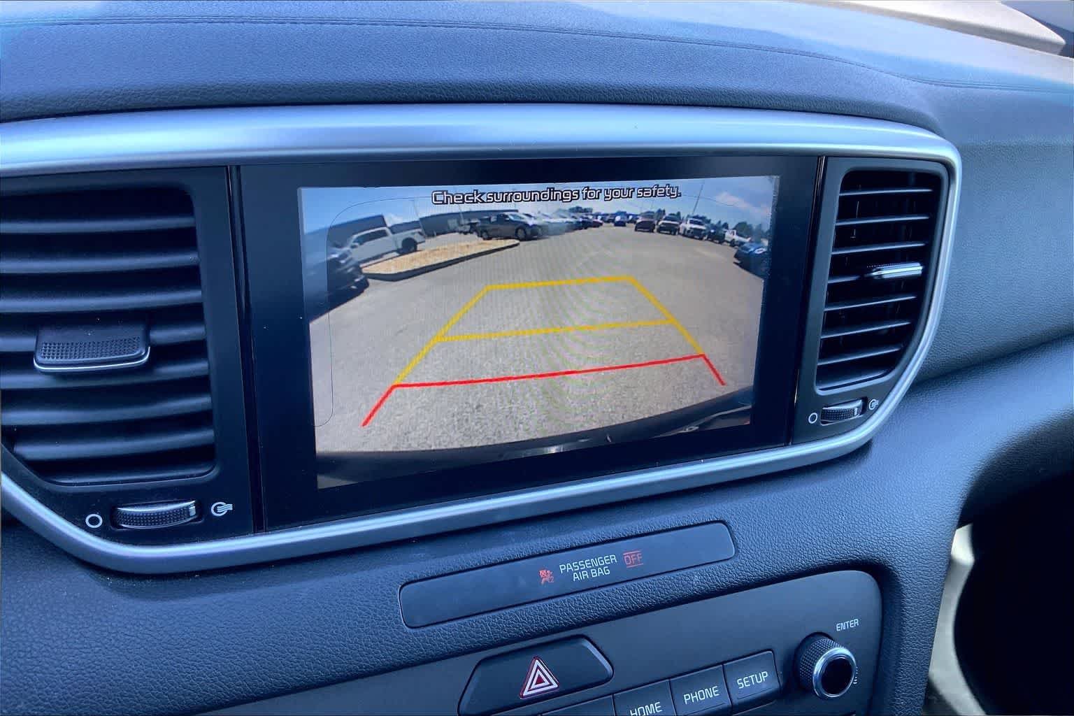 Used 2021 Black Cherry Kia LX image 25
